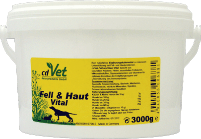 CD-Vet Fell & Haut Vital Hund & Katze 3000 g