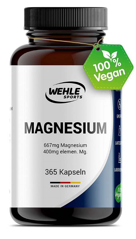 Magnesium 400mg Kapseln hochdosiert